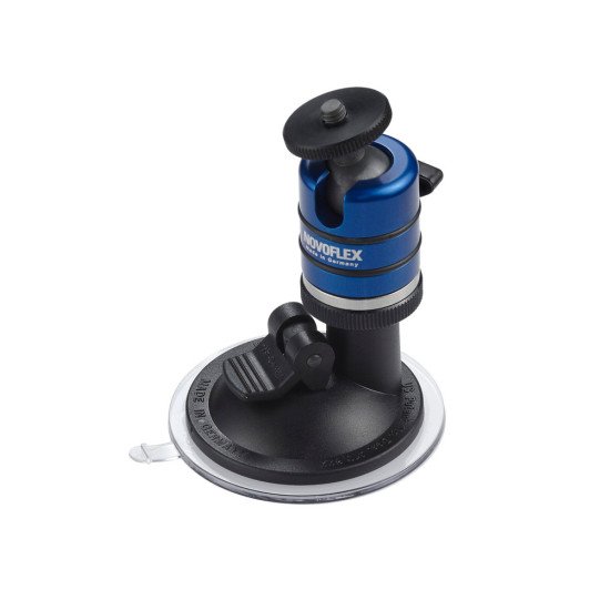 Novoflex SP Suction Cup Support passif Appareil photo Noir, Bleu, Argent