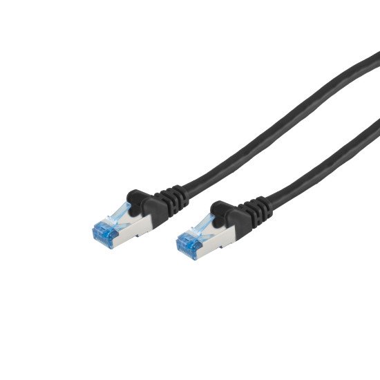 S-Conn 75717-S câble de réseau Noir 7,5 m Cat6a S/FTP (S-STP)