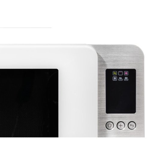 Smeg MOC02WHMEU micro-onde Blanc Micro-onde combiné Comptoir 27 L 1450 W