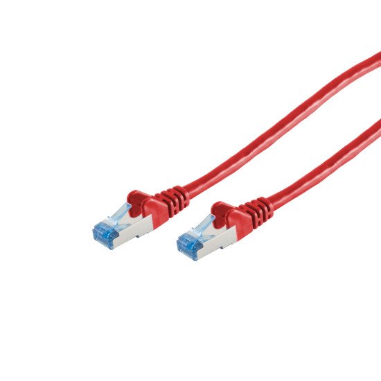 S-Conn 75711-R câble de réseau Rouge 1 m Cat6a S/FTP (S-STP)