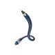 Inakustik 0041205 câble de fibre optique 5 m TOSLINK Bleu, Argent