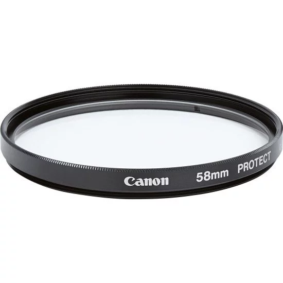 Canon Filtre de protection d'objectif 58 mm Canon Filtre de protection d'objectif 58 mm