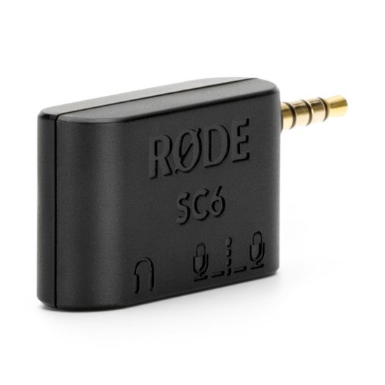 RØDE SC6 carte et adaptateur d'interfaces 3, 5 mm