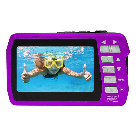 Easypix Aquapix W3048 Edge Violet Appareil-photo compact 13 MP CMOS 3840 x 2160 pixels Easypix Aquapix W3048 Edge Violet Appareil-photo compact 13 MP CMOS 3840 x 2160 pixels