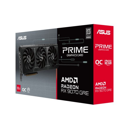 ASUS Prime -RX9070GRE-O12G AMD Radeon RX 9070 GRE 12 Go GDDR6