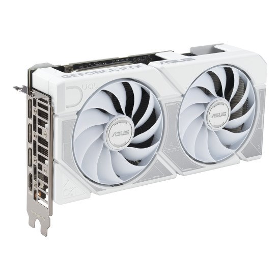 ASUS Dual -RTX5060TI-O16G-WHITE NVIDIA GeForce RTX 5060 Ti 16 Go GDDR7 ASUS Dual -RTX5060TI-O16G-WHITE NVIDIA GeForce RTX 5060 Ti 16 Go GDDR7
