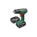 Bosch EasyDrill 18V-40 1630 tr/min Sans clé 1,3 kg Noir, Vert Bosch EasyDrill 18V-40 1630 tr/min Sans clé 1,3 kg Noir, Vert