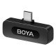 BOYA Système de microphone sans fil BY-V2.0 2,4 GHz 2,4 GHz