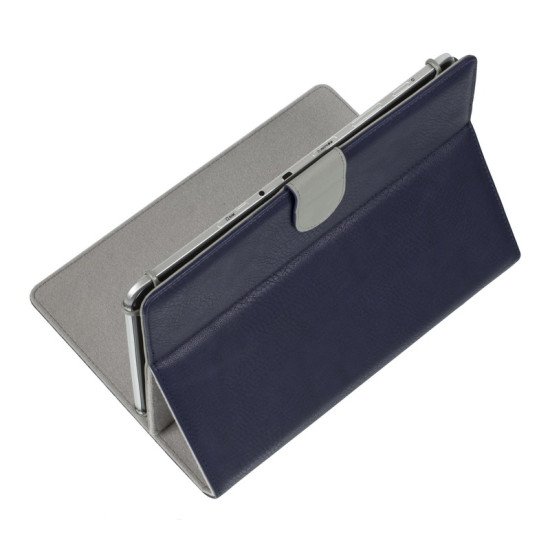 Rivacase 3017 25,6 cm (10.1") Folio Bleu