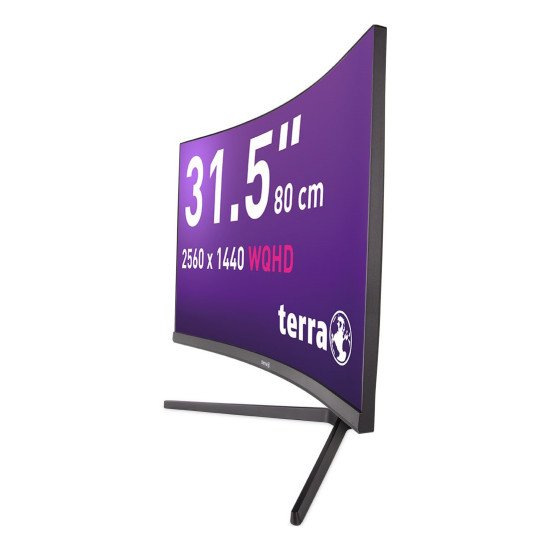 TERRA 3285W écran PC 80 cm (31.5") 2560 x 1440 pixels Wide Quad HD LCD Noir