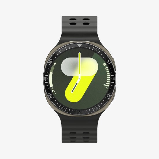 Spigen Bezel Tune Étui Noir Aluminium, Acier inoxydable