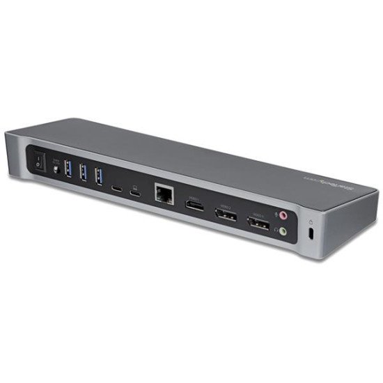 StarTech.com Station d'accueil USB Type-C à triple affichage avec 5 ports USB 3.0