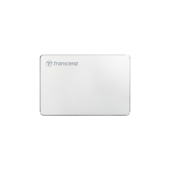 Transcend StoreJet 25C3S disque dur externe 1 To Argent