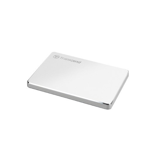 Transcend StoreJet 25C3S disque dur externe 1 To Argent