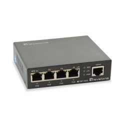 LevelOne GEP-0523 commutateur réseau Gigabit Ethernet (10/100/1000) Connexion Ethernet POE Noir