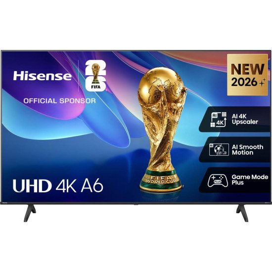 Hisense 58A6S 147,3 cm (58") 4K Ultra HD Smart TV Wifi Noir
