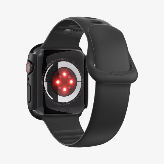 Spigen Thin Fit 360 Étui Noir Polycarbonate (PC)
