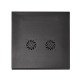 V7 RMWC12UV450-1E étagère 12U Rack monté sur le mur Noir V7 RMWC12UV450-1E étagère 12U Rack monté sur le mur Noir