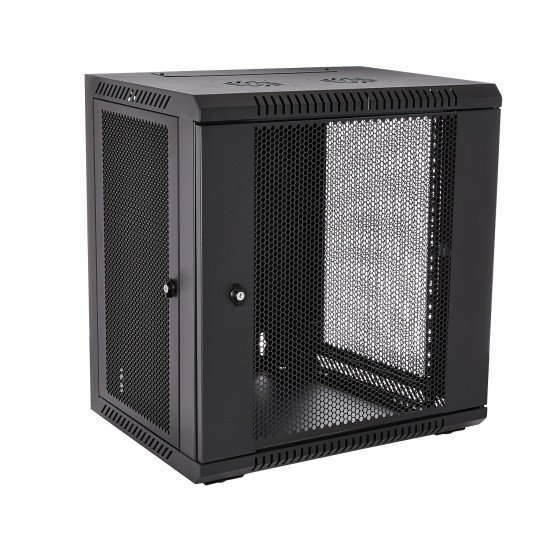 V7 RMWC12UV450-1E étagère 12U Rack monté sur le mur Noir V7 RMWC12UV450-1E étagère 12U Rack monté sur le mur Noir