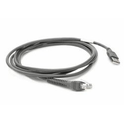 Zebra CBA-U09-C15ZAR câble USB 4,57 m USB A Gris Zebra CBA-U09-C15ZAR câble USB 4,57 m USB A Gris