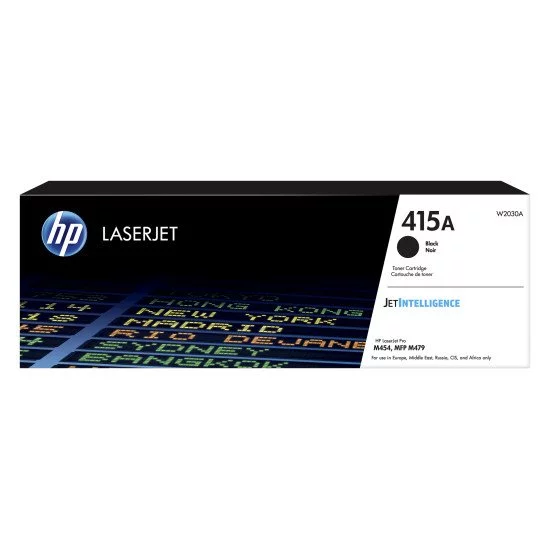 HP 415A Black Original LaserJet Toner Cartridge Noir 1 pièce(s) HP 415A Black Original LaserJet Toner Cartridge Noir 1 pièce(s)