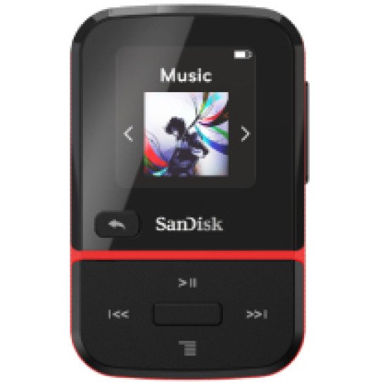 Sandisk Clip Sport Go Lecteur MP3 Noir, Rouge 32 Go Sandisk Clip Sport Go Lecteur MP3 Noir, Rouge 32 Go