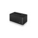 ICY BOX IB-1121-C31 USB 3.2 Gen 2 (3.1 Gen 2) Type-C Anthracite, Noir