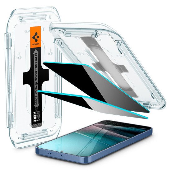 Spigen GLAS.tR EZ Fit HD Privacy Protection de l'écran contre les regards indiscrets Samsung 2 pièce(s) Spigen GLAS.tR EZ Fit HD Privacy Protection de l'écran contre les regards indiscrets Samsung 2 pièce(s)