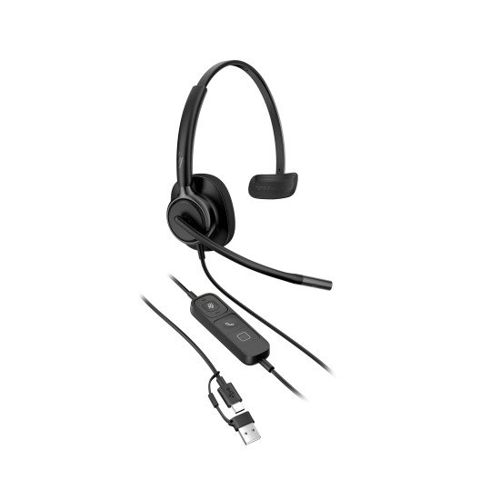 HP Poly Micro-casque filaire USB monaural Mission 415 Classic