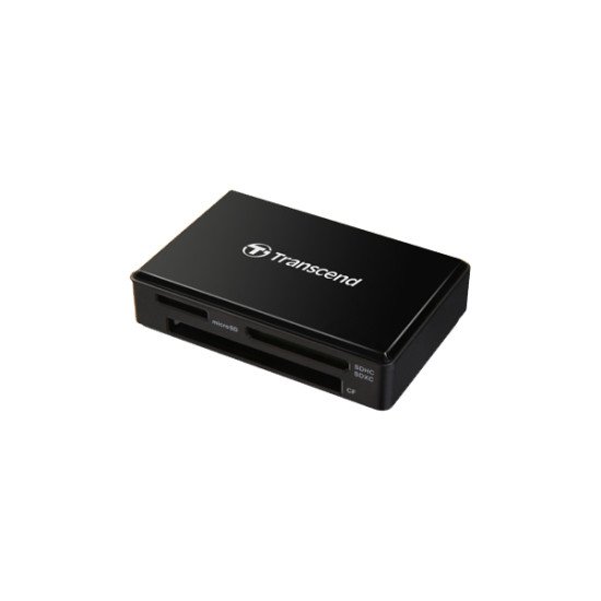 Transcend RDF8 lecteur de carte mémoire Micro-USB Noir