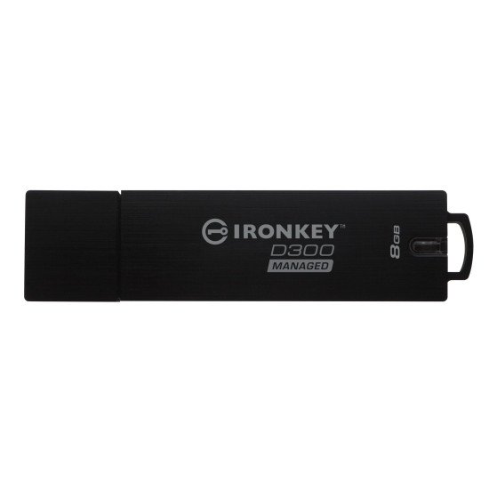 Kingston Technology IronKey D300 lecteur USB flash 32 Go USB Type-A 3.2 Gen 1 (3.1 Gen 1) Noir