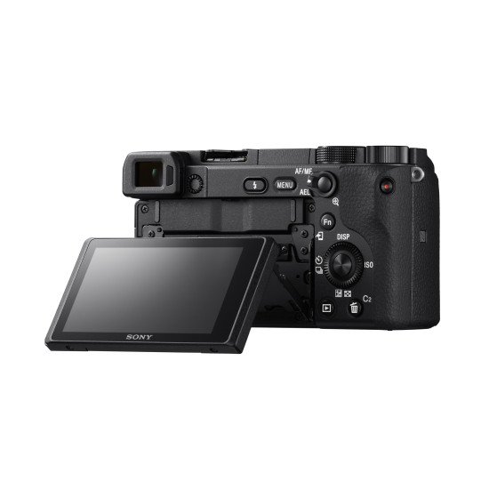 Sony α 6400 + SELP1650 MILC 24,2 MP CMOS 6000 x 4000 pixels Noir