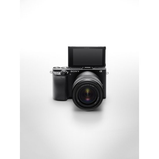 Sony α 6400 + SELP1650 MILC 24,2 MP CMOS 6000 x 4000 pixels Noir