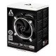 ARCTIC Freezer 34 eSports DUO Refroidisseur Processeur 12 cm Noir, Blanc