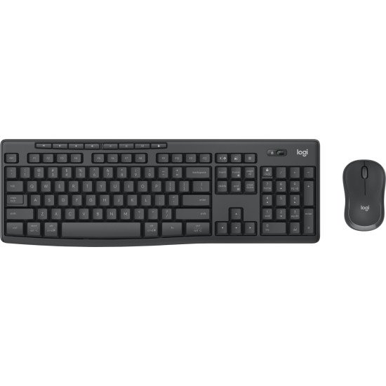 Logitech MK370 Combo for Business clavier Souris incluse RF sans fil + Bluetooth QWERTZ Suisse Graphite