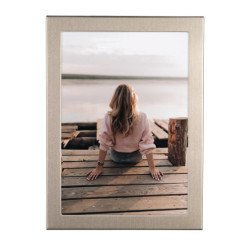 Hama Riva Cadre pour une seule photo Titane