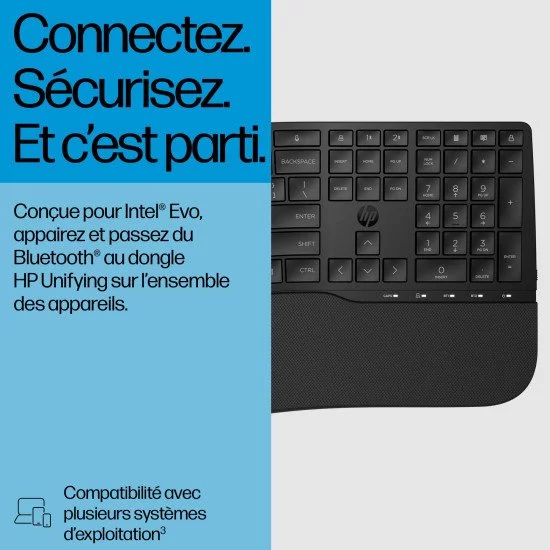 HP 685 Comfort Dual-Mode Keyboard HP 685 Comfort Dual-Mode Keyboard