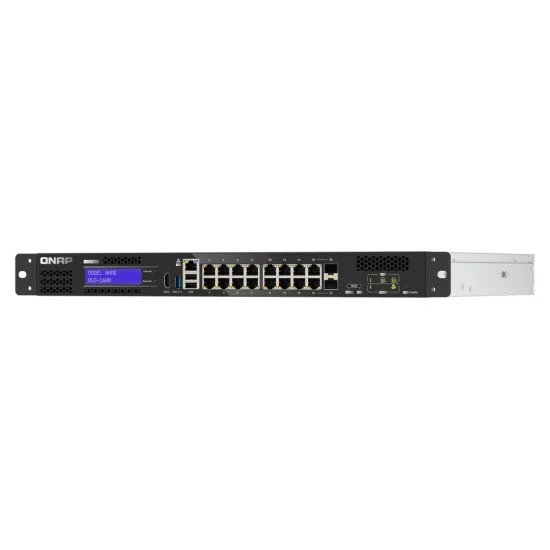 QNAP QGD-1600 Géré Gigabit Ethernet (10/100/1000) 1U Noir, Gris QNAP QGD-1600 Géré Gigabit Ethernet (10/100/1000) 1U Noir, Gris