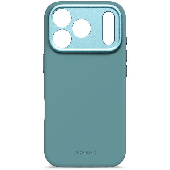 Decoded Silicone Backcover Apple iPhone 17 Pro Retro Blue coque de protection pour téléphones portables 16 cm (6.3") Housse Bleu