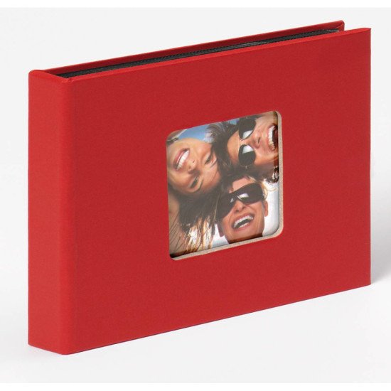 Walther Design MA-353-R album photo et protège-page Rouge 10 feuilles 10x15 Reliure parfaite