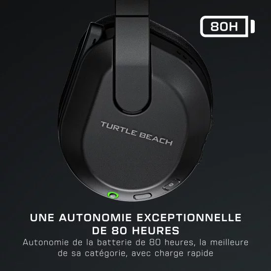 Turtle Beach Casque gaming amplifié multiplateforme sans fil Stealth 600 pour Xbox Series X|S, Xbox One, PC, Nintendo Switch et mobile - Bluetooth, 80 heures de batterie et microphone antibruit – Noir Turtle Beach Casque gaming amplifié multiplateforme sans fil Stealth 600 pour Xbox Series X|S, Xbox One, PC, Nintendo Switch et mobile - Bluetooth, 80 heures de batterie et microphone antibruit – Noir