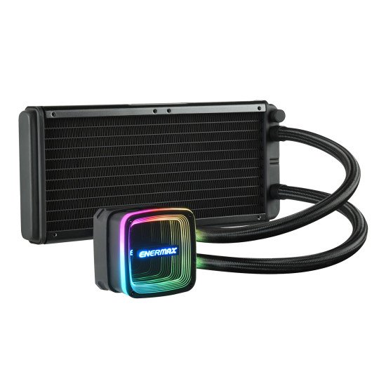 Enermax ELC-AQFA240-SQA système de refroidissement d'ordinateur Processeur Kit de refroidissement du liquide 12 cm Noir 1 pièce(s) Enermax ELC-AQFA240-SQA système de refroidissement d'ordinateur Processeur Kit de refroidissement du liquide 12 cm Noir 1 pièce(s)