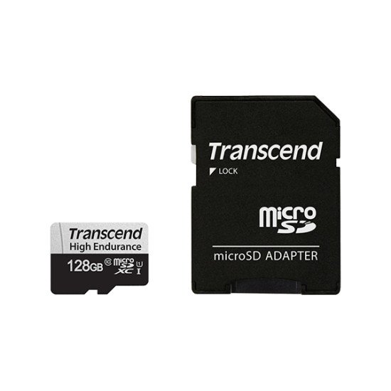 Transcend 350V 128 Go MicroSDXC UHS-I Classe 10