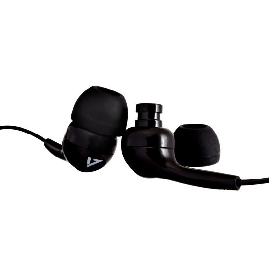 V7 HA105-3EB casque et micro Binaural écouteur