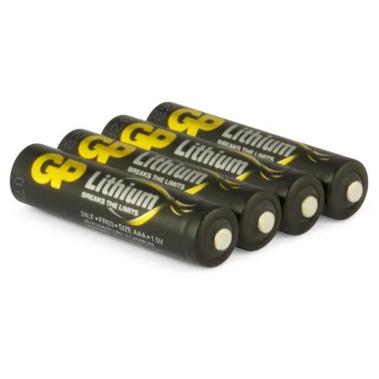 GP Batteries Lithium Primary AAA Batterie à usage unique Alcaline GP Batteries Lithium Primary AAA Batterie à usage unique Alcaline