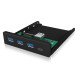 ICY BOX IB-HUB1418-i3 5000 Mbit/s Noir