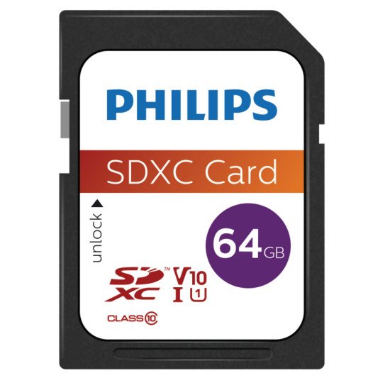 Philips FM64SD55B 64 Go SDXC UHS-I Classe 10