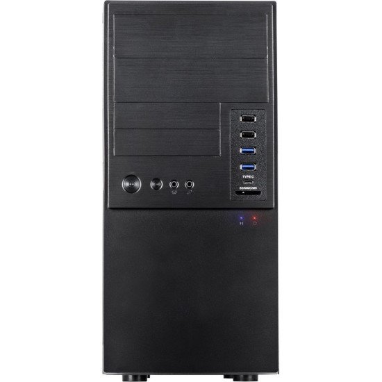 Inter-Tech IT-6865 Micro Boitier PC Noir