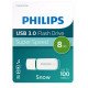 Philips FM08FD75B lecteur USB flash 8 Go USB Type-A 3.2 Gen 1 (3.1 Gen 1) Turquoise, Blanc