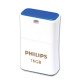 Philips FM16FD85B/00 lecteur USB flash 16 Go USB Type-A 2.0 Bleu, Blanc